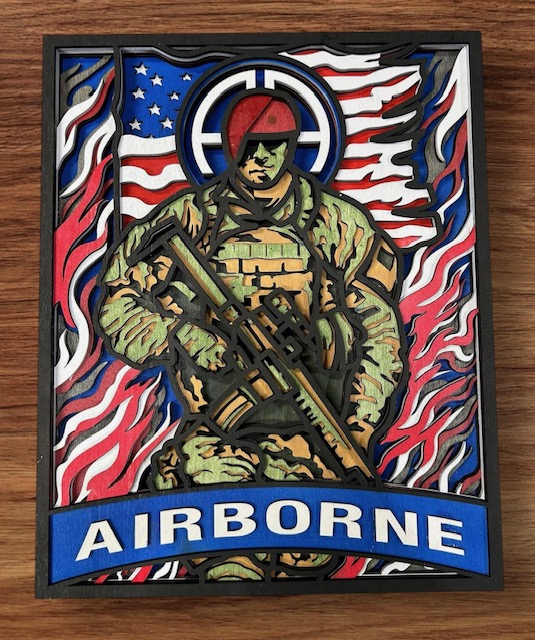 (image for) 82nd Airborne Soldier Large